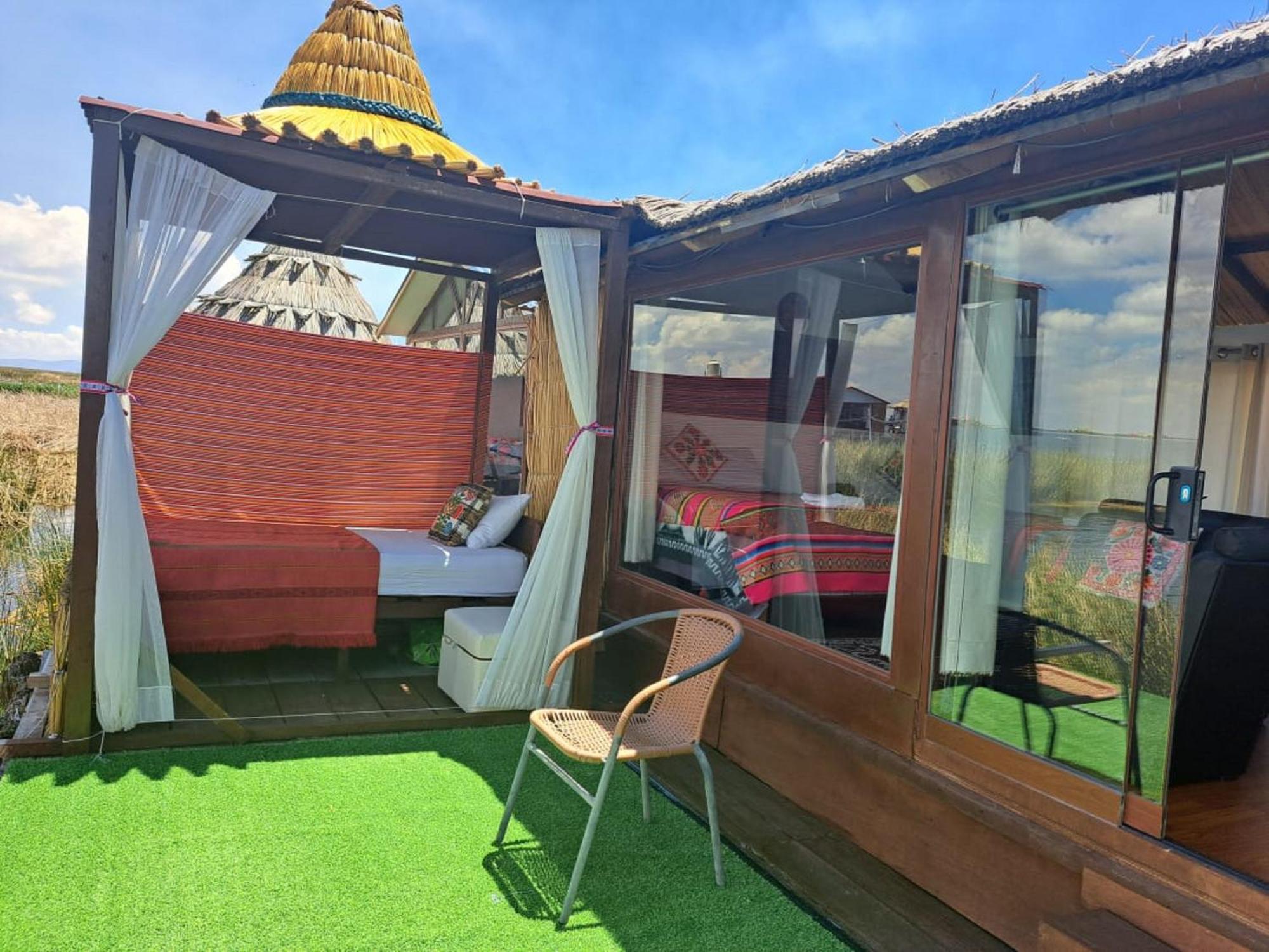 Hotel Uros Aruma-Uro On Uros Floating Islands Puno Exterior foto