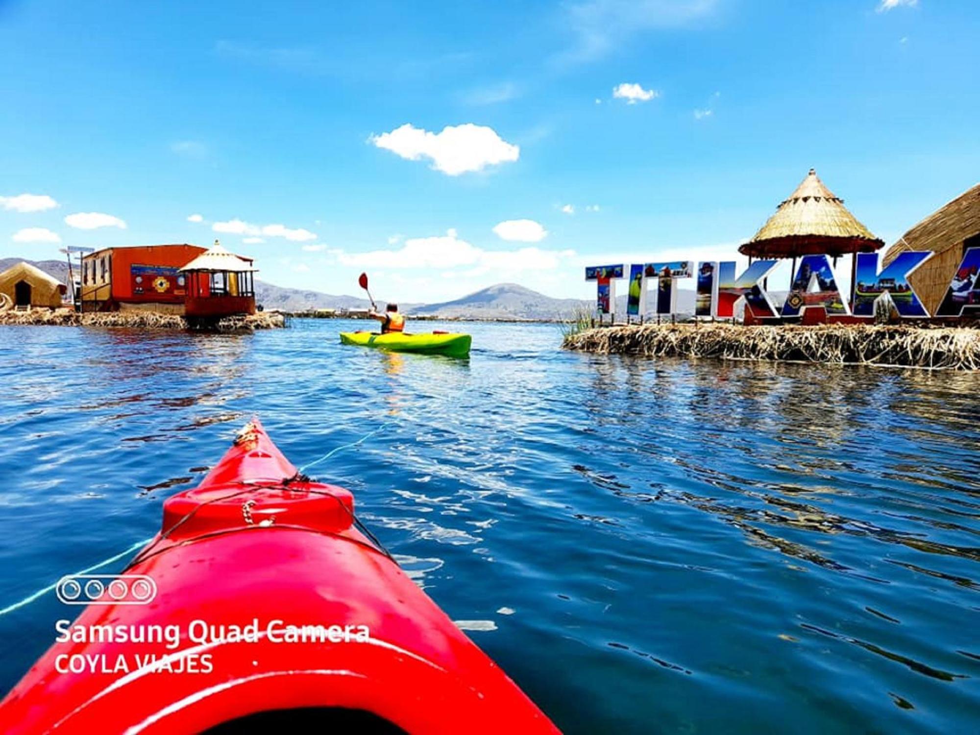 Hotel Uros Aruma-Uro On Uros Floating Islands Puno Exterior foto